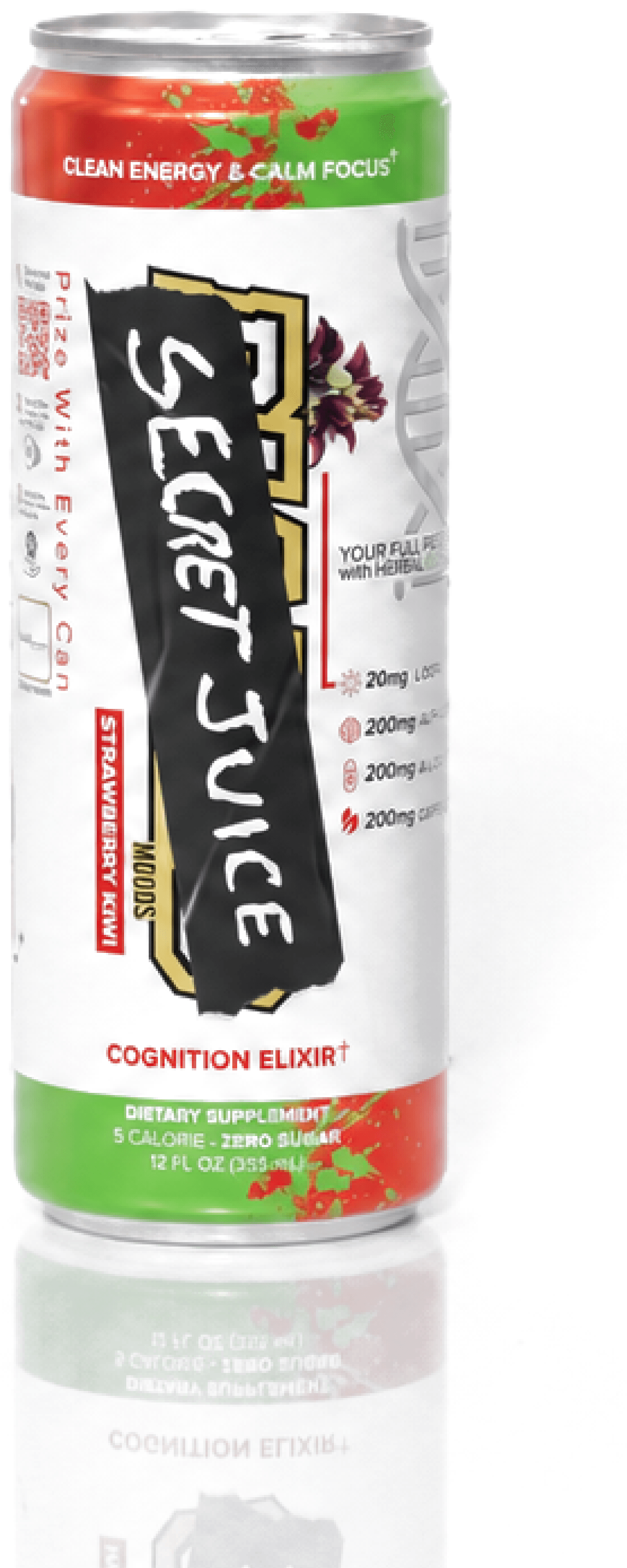 Secret Juice — a canned cognition elixir built end-to-end by Pure Source